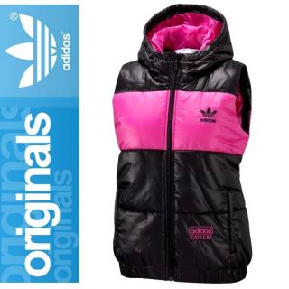 Adidas Originals CHILE 62 Glossy Weste Damen schwarz/pink Women Vest