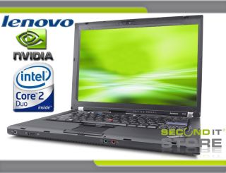 Lenovo ThinkPad T61 Intel Core 2 Duo 2 x 2 4 GHz 2 GB RAM 160 GB HDD