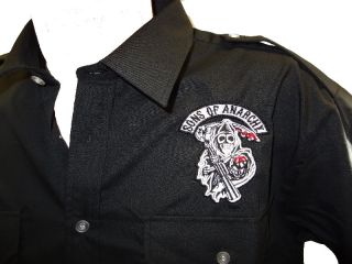 REDWOOD original Sons of Anarchy SAMCRO PILOT T Shirt HEMD Shirt