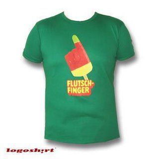 Logoshirt   Flutschfinger (Kulteis) T Shirt Slim Fit, gr?n 