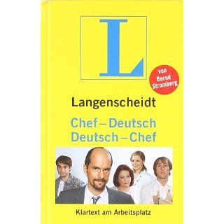 Langenscheidt Chef Deutsch/Deutsch Chef Klartext am Arbeitsplatz