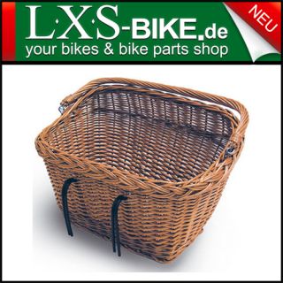BASIL Weidenkorb DUBLIN rechteckig Korb Körbe Fahrrad BIKE bicycle