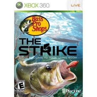 Bass Pro The Strike Fishing Video Game Bundle Xbox 360
