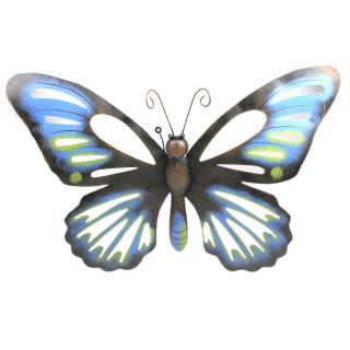 Gartendeko Gartenverzierung Schmetterling aus Metall *in 4 Farben
