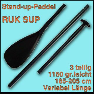 SUP Stand Up Paddel Paddle RUK Vario Alu uVP 79 EUR Neu