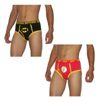 PACK Mens Super Heroes Stretch Boxer Briefs / Underwear Flash