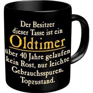 Fun Tasse mit Spruch Oldtimer zum 40. Geburtstag   40 Jahre 