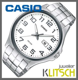 Casio Collection Quarz Herren Uhr Weiß MTP 1319BD 7AVEF UVP 79,90€
