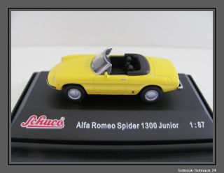 Alfa Romeo Spider 1300 Junior Massstab 187   *OVP* #7653#
