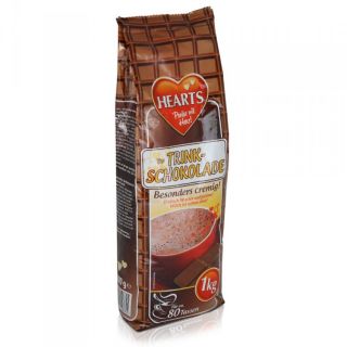 89 EUR/kg) 5x HEARTS Trinkschokolade (9%) 1kg