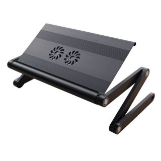 Laptoptisch verstellbar Tablet Notebook Tisch Betttisch mit Luefter