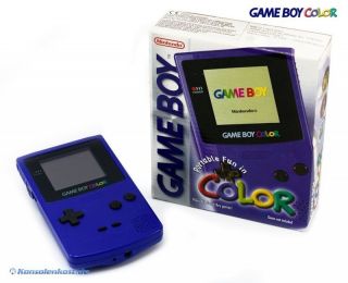 GAMEBOY Color Konsole LILA (IN OVP/Sehr guter Zustand)