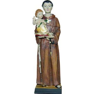 Heiliger Antonius mit Kind und Lilie, Höhe 12cm Küche