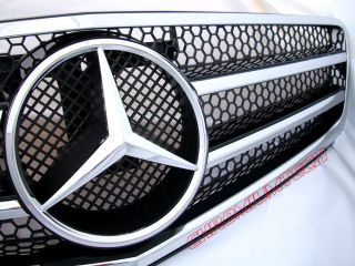Kuehlergrill Chrom Sport Grill Mercedes W204 AMG Stil C63 C200/230/300