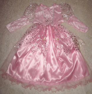 STERNEN PRINZESSIN KOSTÜM ROSA BALLKLEID 98 110 116 128