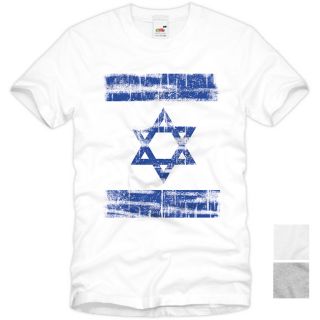 ISRAEL Vintage T Shirt Flagge Flag Jerusalem Judentum Tel Aviv David
