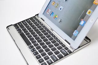 Wireless Aluminum Tastatur Bluetooth Tastatur für The New iPad 3