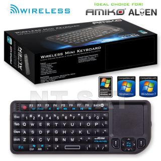 Amiko Tastatur WLK 100 Wireless Keyboard & Touchpad Tastatur