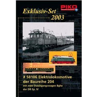 Piko 58106   Exklusiv Set 2003   BR 204 DR Ep IV (DSS) + 2