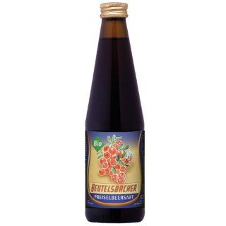 Beutelsbacher Bio Preiselbeersaft Muttersaft 330 ml 