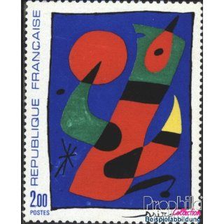 Briefmarken für Sammler Frankreich 1885 postfrisch 1974 Joan Miró