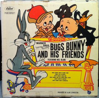 BUGS BUNNY AND HIS FRIENDS mel blanc LP VG  J 3257 Vinyl Record