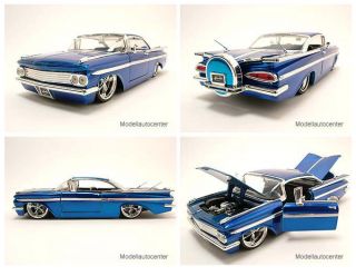 Chevrolet Impala 1959 blau, Modellauto 124 / Jada Toys