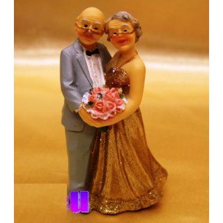 50 Goldpaar Hochzeitspaar 50 Jahre Ehe Küche & Haushalt