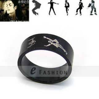 Michael Jackson Edelstahl Ring NEU This Is It 102 0101