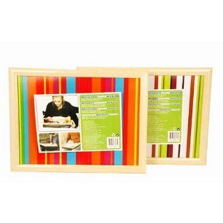 Knietablett mit Kissen 44x33cm Tablett Küche & Haushalt
