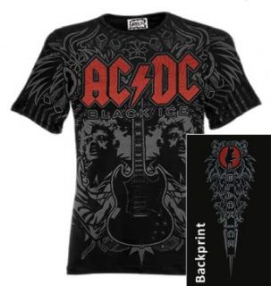 AC/DC   Angus Duo (T Shirt, Farbe schwarz) Bekleidung