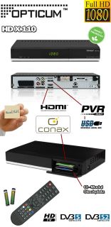 Opticum HD x110p CI HDTV FULL HD Sat Receiver PVR 1080 NEU OVP + HDMI