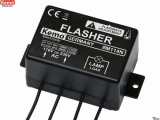 KEMO M114N Blinker langsam 240 V/AC 110 V/AC Flasher slow