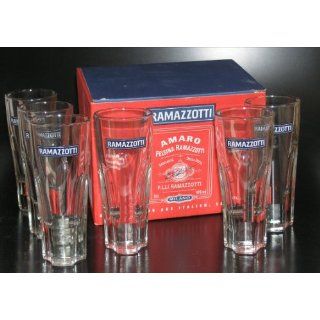 Ramazzotti Original Gläser, 6er Pack Küche & Haushalt