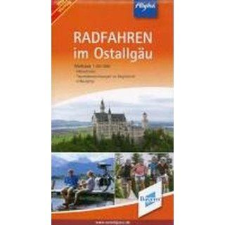 Radfahren im Ostallgäu 1  50 000 Höhenlinien, Tourenbeschreibungen