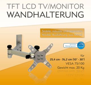 TFT LCD LED Fernseher TV/Monitor Wandhalterung neigbar+drehbar