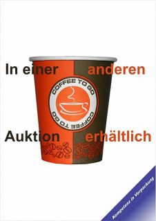 Den braun/orangenen Coffee to go Becher erhalten Sie hier