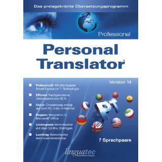 Personal Translator 14 Professional Linguatec Sprachtechnologien