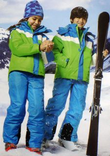 Kinder Skianzug Schneeanzug Skijacke & Skihose Gr. 116 NEU m1