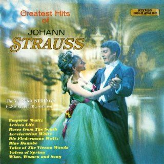 THE GREATEST HITS OF JOHANN STRAUSS 1970 VINYL LP THE VIENNA STRINGS