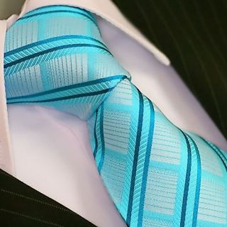 LUXE KRAWATTE SEIDE Slips Corbata Cravatte Dassen Cravate 114 tuerkis