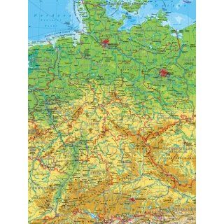 Ravensburger 14206   Deutschlandkarte geographisch und Politisch, 500