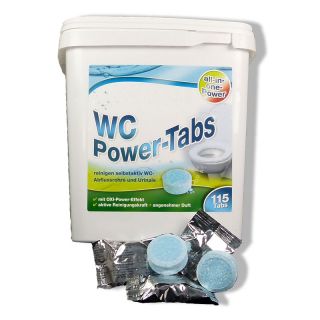 WC – Power Reinigungs Tabs 115 Stück WCreiniger