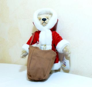 Steiff 674242 Teddy Teddybär Weihnachtsmann 29 cm. Limitiert auf 1500