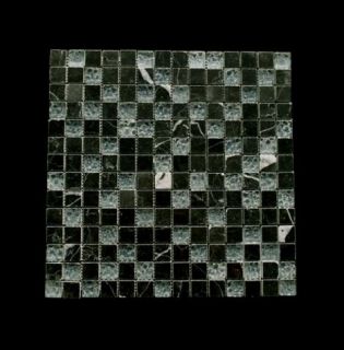 Glas mosaik Bad Fliesen Design Wandfliesen Mosaik Glas und Marmor 002