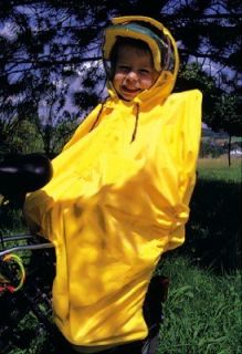 Regenschutz Hock Rain Bow uni/gelb für Kindersitz Rainbow Poncho