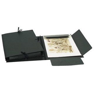 Excaompta Zeichenmappen 50x70cm/38815C Schwarz Bürobedarf