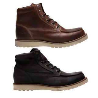 Jack & Jones JJ Logger Core Black oder Cognacbraun Boots Stiefel Neu