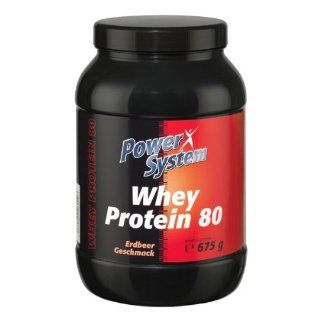Power System Whey Protein 80   erdbeere   675g 