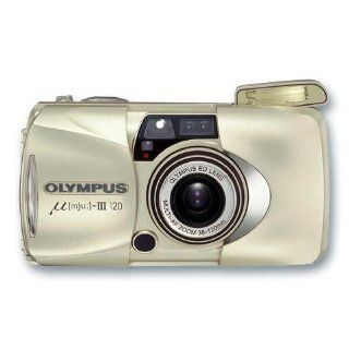 Olympus µ III 120 Europa Kit Analoge Kamera mit Tasche 